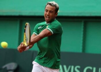 Bolivia y Perú igualan en la primera jornada de la Copa Davis