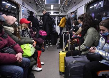 La mitad de la población de Kiev huyó desde el inicio de la invasión rusa