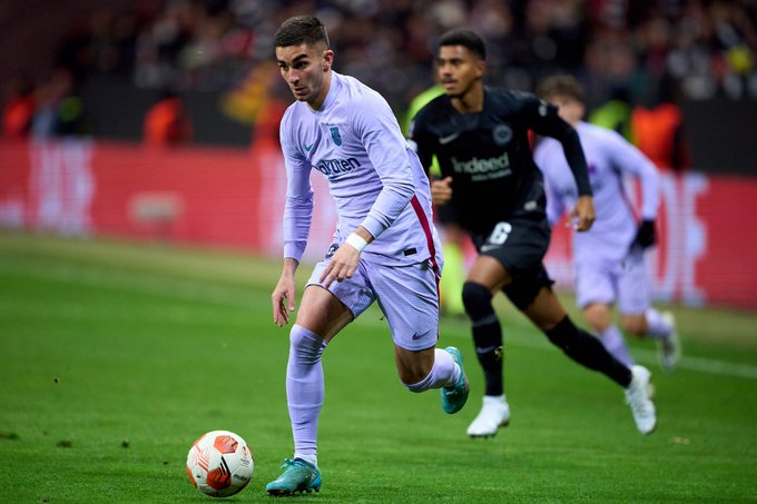 Barcelona empata 1-1 con Eintracht en Fráncfort en la ida de cuartos de Europa League