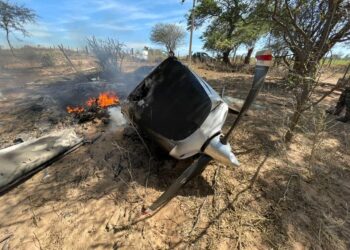 Una avioneta con droga se estrella en Santa Cruz y deja muerto a un tripulante y herido a otro