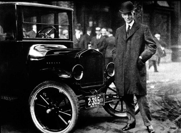 Henry Ford, el creador del histórico modelo T