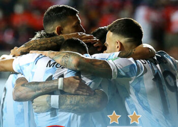 Argentina sin Messi gana 2-1 y deja a Chile con un pie fuera del Mundial de Qatar-2022