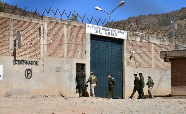 El frontis del centro penitenciario de máxima seguridad en Cochabamba, El Abra. Foto: Archivo LR