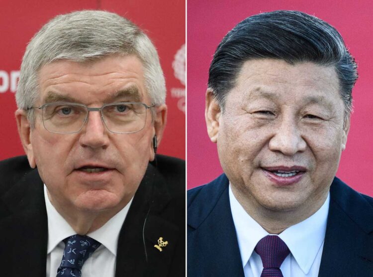 Xi Jinping recibe al presidente del COI a diez días de Pekín-2022