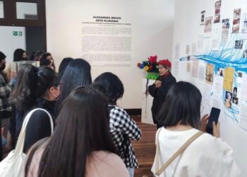 El líder de BTS inspira a fans bolivianas a visitar museos