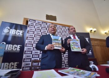 Empresarios exponen el récord en producción de alimentos. Foto: IBCE