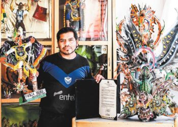 Juan Carlos Flores, artista hijo de artistas