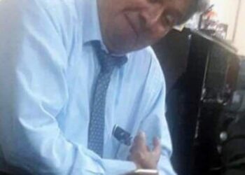 Estado de Larrea en el momento de su intercepción por los patrulleros. Foto: RRSS