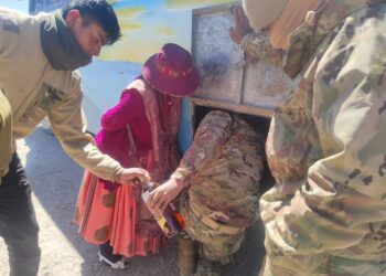 Efectivos militares realizan los operativos de control de contrabando. Foto: Ministerio de Defensa