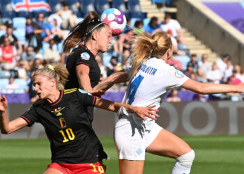 Islandia y Bélgica empatan 1-1 en la Eurocopa femenina