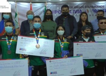 El Gobierno incentiva a los atletas que lograron medallas en los Bolivarianos