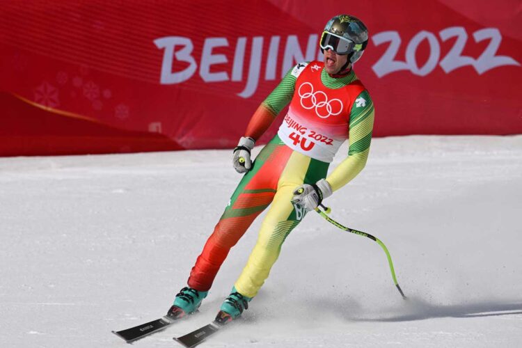El boliviano Breitfuss es 34° en el descenso de los JJOO de Pekín