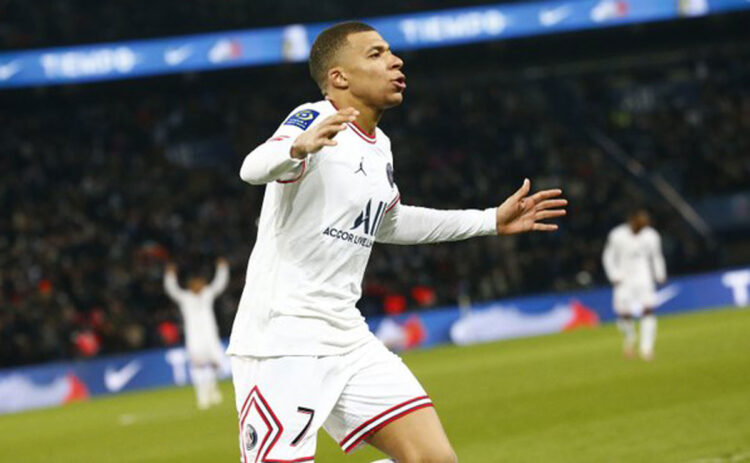 Mbappé, duda en PSG para el partido contra el Real Madrid por la Champions