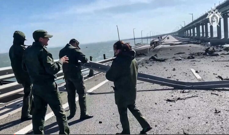 Rusia abre investigación penal por explosión en el puente de Crimea