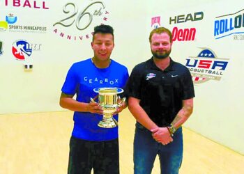Moscoso se consagra campeón del Open de raquet