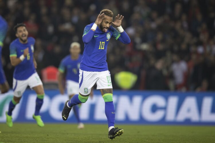 Brasil golea 5-1 a Túnez en último amistoso antes del Mundial