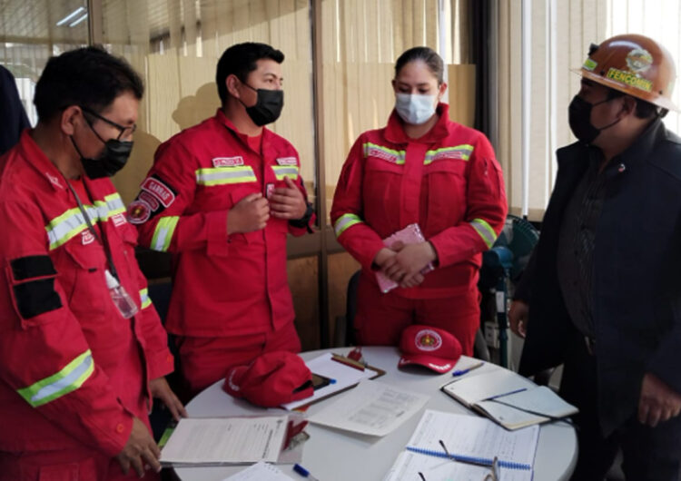 En proceso proyecto de capacitación en Salvataje Minero y Primeros Auxilios destinado a las cooperativas mineras