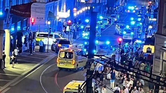Dos muertos y varios heridos graves en un tiroteo en el centro de Oslo