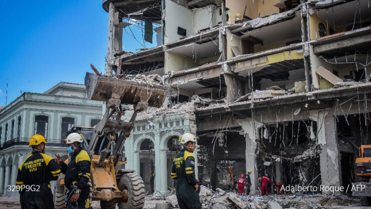 Se eleva a 31 el saldo de fallecidos por explosión de hotel en Cuba