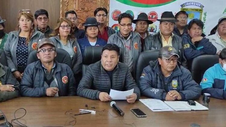 Asamblea de la Alteñidad exige Censo el primer trimestre de 2024