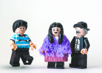 Personajes de David Santalla son ‘Legos’