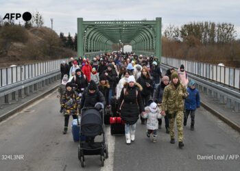 Más de un millón de refugiados de Ucrania llegaron a Polonia