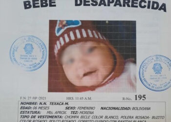 Hallan a mujer denunciada por el rapto de una bebé de seis meses