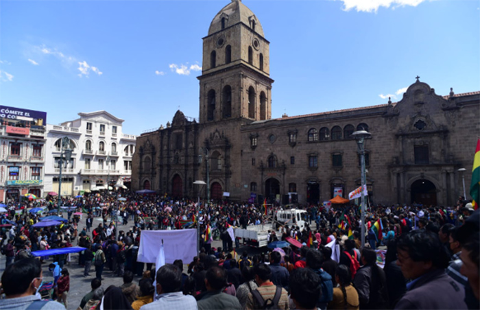 Cabildo de La Paz advierte con bloqueos si en 14 días el Gobierno no atiende seis demandas