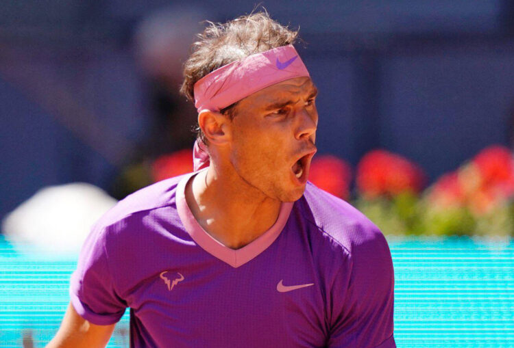 Nadal supera un accidentado cruce ante Fognini en el Abierto de EEUU