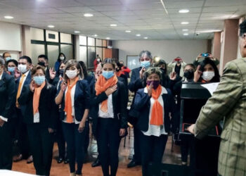 Posesionan a 18 nuevos fiscales para La Paz y El Alto, Lanchipa pide trabajo honesto y humano