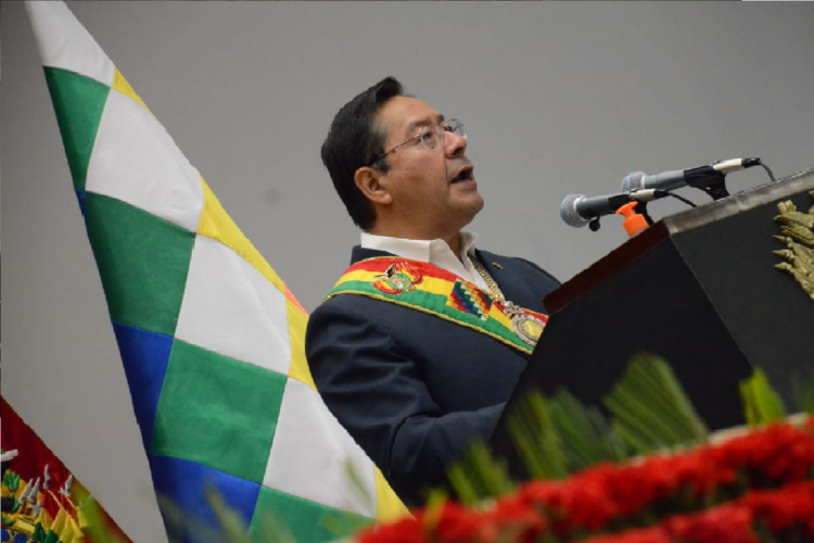Arce destaca logros económicos y llama a la unidad de los sectores sociales