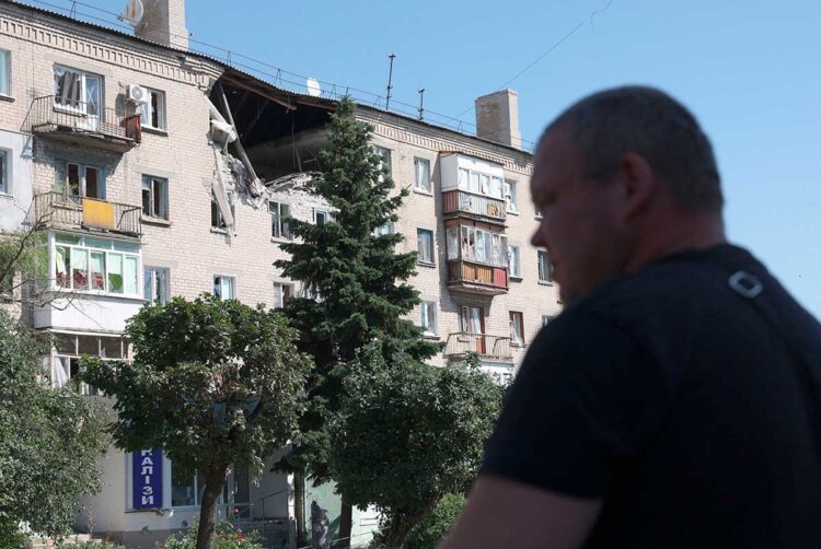 Ciudad clave del este de Ucrania bombardeada ‘masivamente’ por Rusia