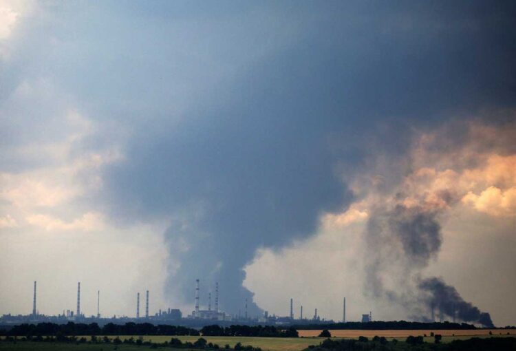 Fuerzas rusas y prorrusas entran en Lysychansk, en el este de Ucrania