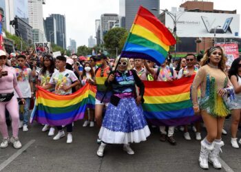 Unas 250.000 personas vuelven a marchar por el Orgullo en México tras la pandemia