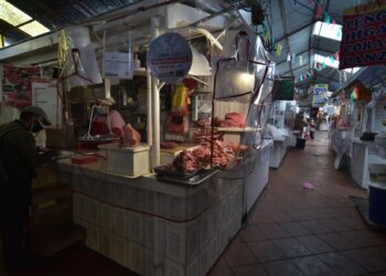 Vendedoras de carne. Foto: Archivo LR