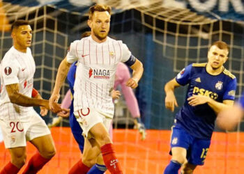 El Sevilla avanza a octavos de Europa League pese a perder en Zagreb