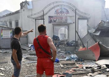 Bombardeos rusos ‘masivos’ sobre Sloviansk, en el este de Ucrania