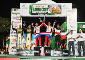 El paraguayo Saba se impuso en el Rally Santa Cruz