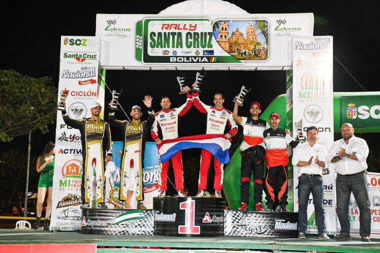 El paraguayo Saba se impuso en el Rally Santa Cruz