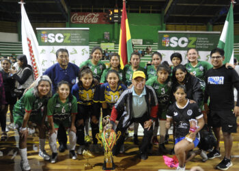 La Paz es campeón nacional de fútbol sala femenino