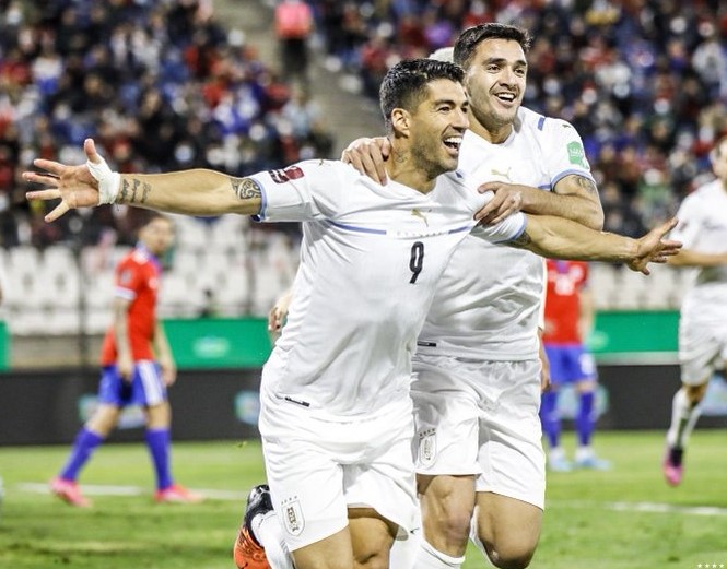Chile fuera del Mundial de Qatar-2022 al caer 2-0 con Uruguay