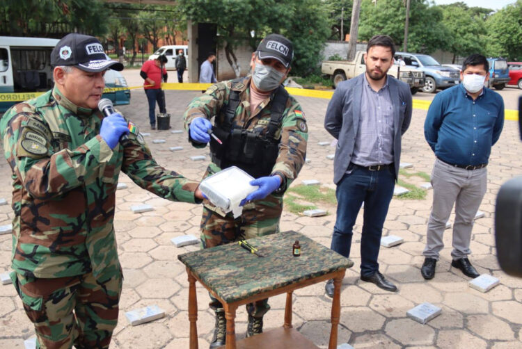 Incautan más de 5 t de cocaína y 92,36 t de marihuana en 3.181 operativos