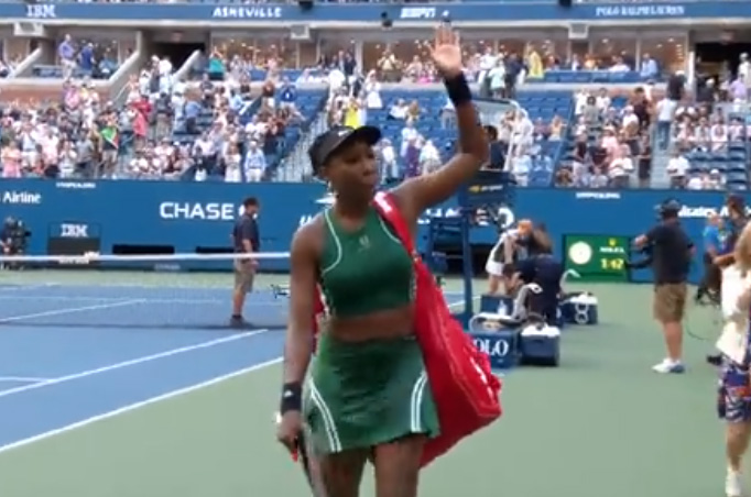 Venus Williams eliminada en la primera ronda del Abierto de Estados Unidos