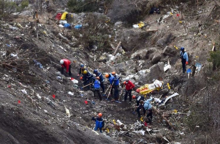 Francia pone fin a investigación de accidente aéreo de Germanwings en 2015