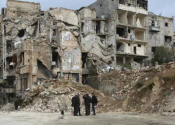 Bombardeo ruso contra centro de personas con discapacidad en Ucrania