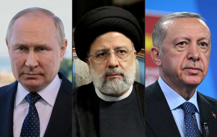 Putin llega a Teherán para reunión con Irán y Turquía sobre Siria y la guerra