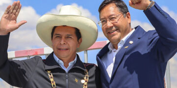 Presidente de Bolivia, Luis Arce, y su homólogo peruano Pedro Castillo reafirman su alianza.
