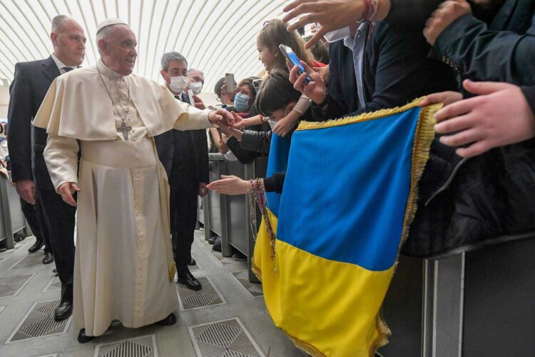 El Papa cita a Caín y pide ‘perdón’ por la guerra en Ucrania