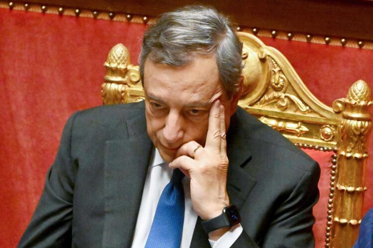 Mario Draghi, el salvador del euro, víctima de la política italiana