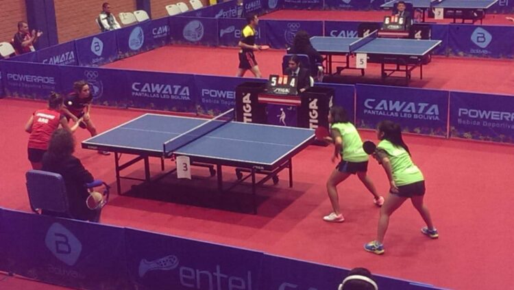 El campeonato nacional de tenis de mesa se disputará en Cochabamba